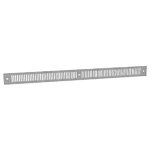 Grille anodisé grise GAE2A gris 390x28x1mm - ANJOS - 0164GR pas cher