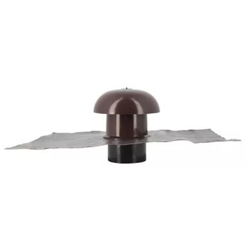 Chapeau de ventilation avec collerette d'étanchéité et moustiquaire 40x33m D80 - NICOLL - CDT8M pas cher Secondaire 1 L