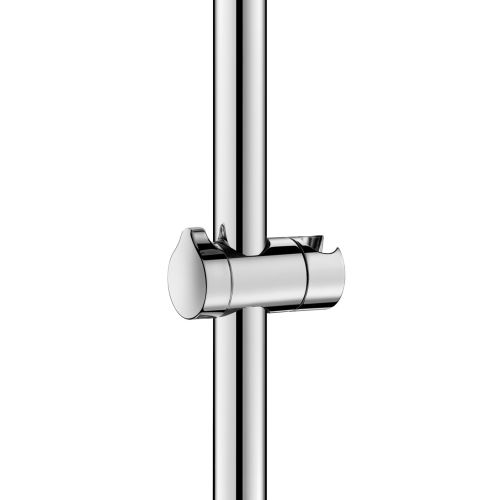 Support barre de douche métal D25 et D32 chromé brillant - DELABIE - 4110P pas cher