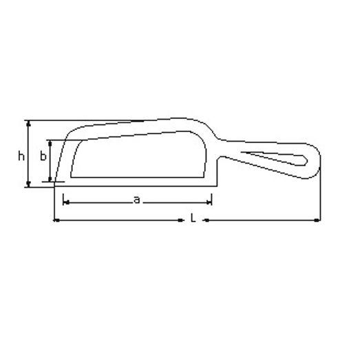 Monture de scie entièrement isolée 1000V - SAM OUTILLAGE - Z-690-8 pas cher Secondaire 1 L