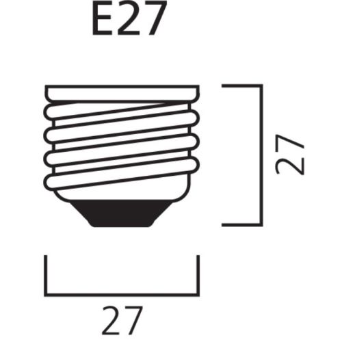 Lampe fluo-compacte MINI-LYNX SPIRAL Fast-Start 827 E27 15 W SYLVANIA 0035215 photo du produit Secondaire 1 L