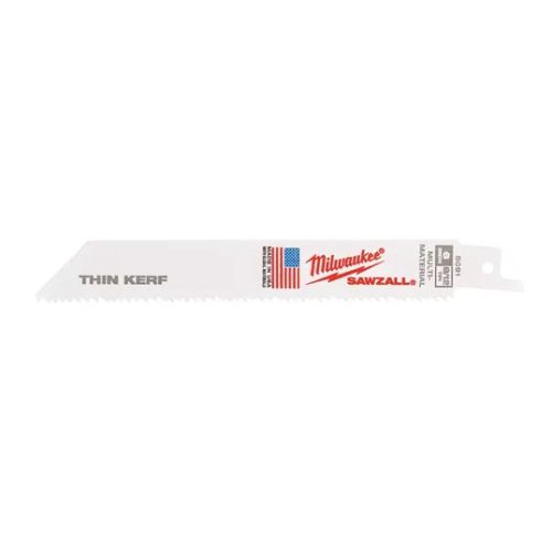 Lames de scie sabre SAWZALL 150mm - MILWAUKEE TOOL - 48005091 pas cher Principale L