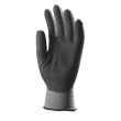 Gant tricot EUROICE EUROTECHNIQUE thermiques nylon double bouclettes enduit PVC noir/gris T10 - COVERGUARD - 6630 pas cher Secondaire 2 S