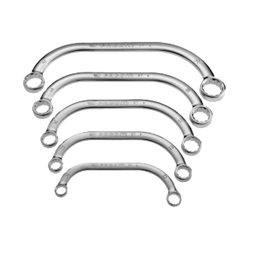 Jeu de 5 clés polygonales demi-lune métriques FACOM 57.JE5 photo du produit Principale L