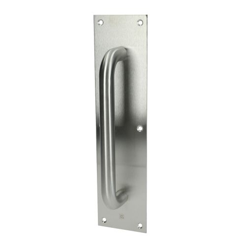 Poignée sur plaque tirage inox brossé photo du produit Secondaire 5 L