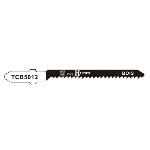 Pack de 5 lames de scie sauteuse TCB5012 pour le bois 50mm - HANGER - 150218 photo du produit Principale L