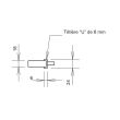 Serrure à larder 3 points coffre 92MTX U7 36 mm METALUX F1U7360200 photo du produit Secondaire 2 S