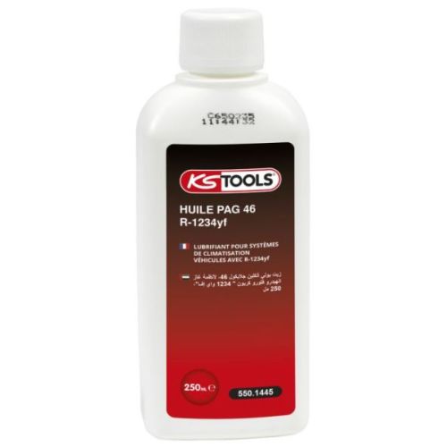 Huile PAG 46 HFO 1234YF 250 ml KS TOOLS 550.1445 photo du produit Principale L