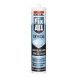 Mastic-colle polymère hybride FIX ALL CRYSTAL cartouche 290 ml SOUDAL 110980 photo du produit