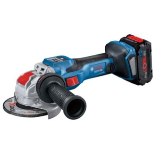 Meuleuse Biturbo 18 V X-Lock GWX 18V-15 SC Professional + 2 batteries Procore 8 Ah + chargeur + coffret L-Boxx BOSCH 06019H6501 photo du produit Secondaire 3 L