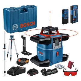 Laser rotatif 18V Bosch GRL 600 CHV + batterie 4 Ah + chargeur GAL 18 V-40 + coffret - 06159940P5 photo du produit Principale M