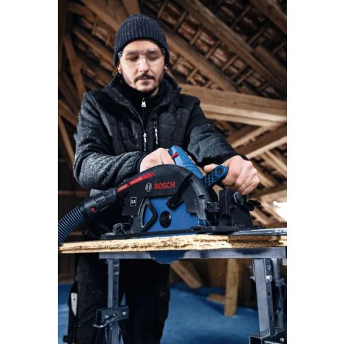 Scie circulaire 18V EXKS18V-68GX Biturbo Brushless (sans batterie ni chargeur) + coffret L-BOXX - BOSCH EXPERT - 06016B5301 pas cher Secondaire 4 L