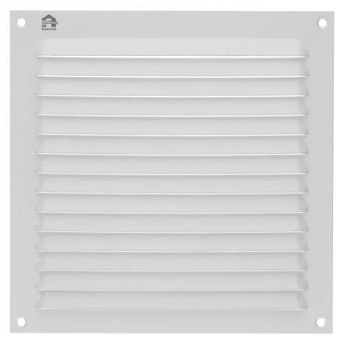 Grille à persienne 436 largeur 300mm hauteur 300mm époxy blanc RAL 9010 - RENSON - 8338 pas cher Secondaire 5 L