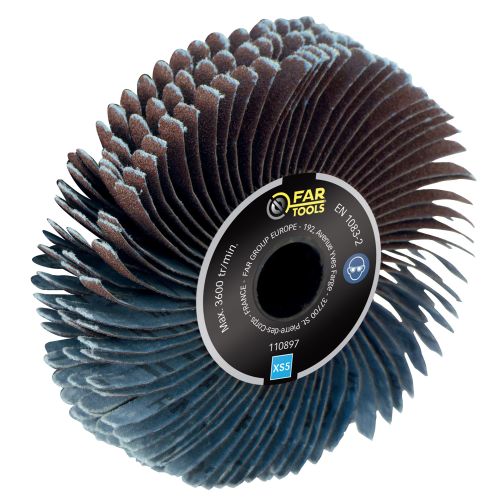 Brosse de précision - finition à lanières abrasives grain 80 FARTOOLS 110897 photo du produit