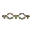Collier double de plomberie bichromaté 28 boite de 100 photo du produit