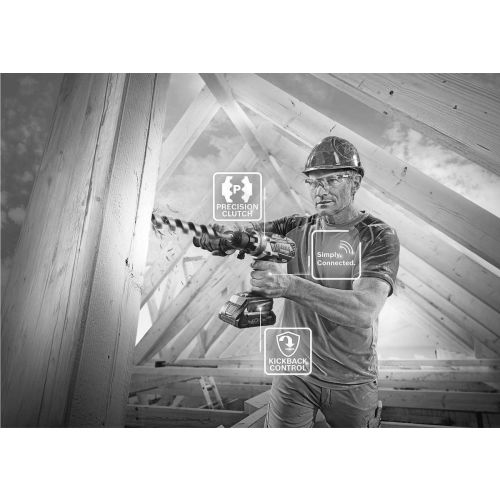 Perceuse-visseuse 18V GSR 18V-110 C (sans batterie ni chargeur) + L-BOXX - BOSCH - 06019G0109 pas cher Secondaire 5 L