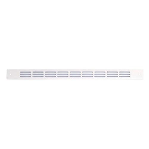 Grille plat interieur simple 275x20mm blanc - RENSON - 11938 pas cher