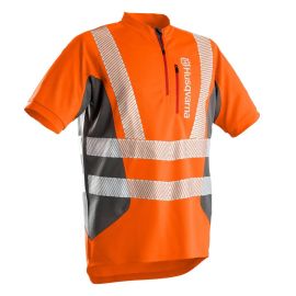 T-shirt Technical Husqvarna haute visibilité manches courtes photo du produit Principale M