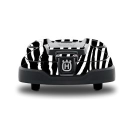 Sticker Husqvarna motif zèbre pour robot de tonte - 599294901 photo du produit Principale M