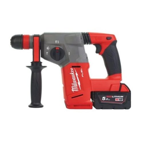 Perforateur-burineur SDS Plus Milwaukee M18 CHX-502X 18 V + 2 batteries 5 Ah + chargeur + HD-BOX - 4933451381 photo du produit