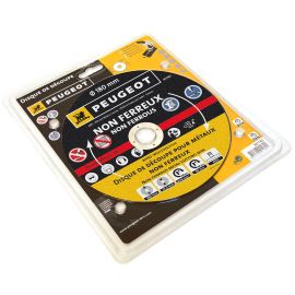 Disque à tronçonner Peugeot Outillage diamètre 180 mm pour métaux non ferreux - 801182 photo du produit Principale M