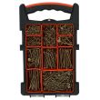 Vis à bois agglomérés tête fraisée Pozidrive zingué jaune coffret de 1000 ULTIMA GRAPPACK05 photo du produit Secondaire 2 S