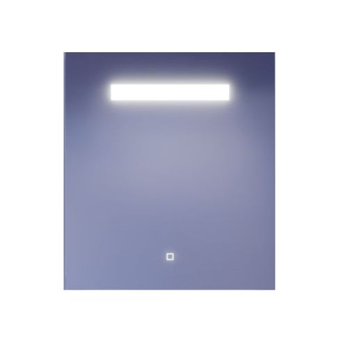 Miroir salle de bain ELEGANCE avec bande LED 70x80cm rectangulaire - CUISIBANE - S02ELEGAN70 pas cher