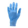 Boite de 100 gants Euro-One nitrile bleu non poudr&eacute; taille S - COVERGUARD - 5916 pas cher