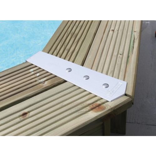 Set de finition d'angle de margelles piscine octogonale UBBINK 7514280 photo du produit Secondaire 2 L