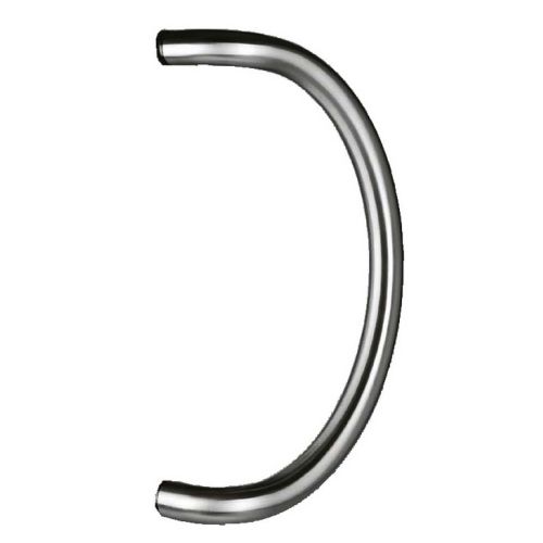 Poignée tubulaire demi-lune modèle 25 diamètre 32mm entraxe 300mm inox - NORMBAU - 2469130 pas cher