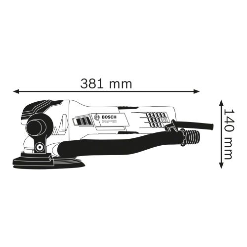 Ponceuse excentrique 750W GET 75-150 en coffret L-BOXX - BOSCH - 0601257101 pas cher Secondaire 5 L