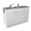 Meuble sous-évier Hydrofuge DÉCLIQ HYDRO 1400x822 3 portes - NEOVA - S13N23140H pas cher