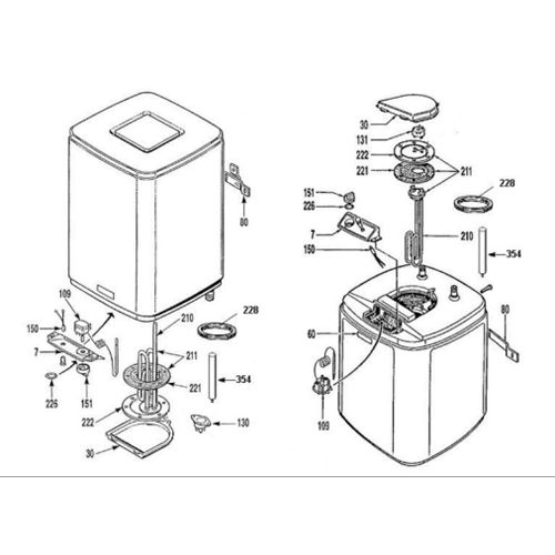 Thermostat de sécurité sur évier - THERMOR - 070094 pas cher