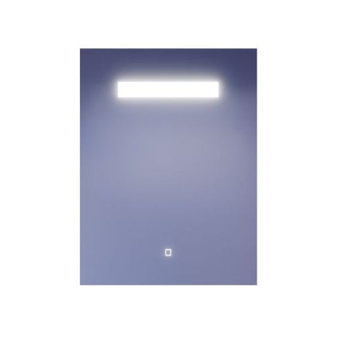 Miroir salle de bain ELEGANCE avec bande LED 60x80cm rectangulaire - CUISIBANE - S02ELEGAN60 pas cher