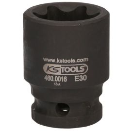 Douille à chocs KS Tools courte 1/2 '' Torx E30 pour Mercedes - 460.0016 photo du produit Principale M