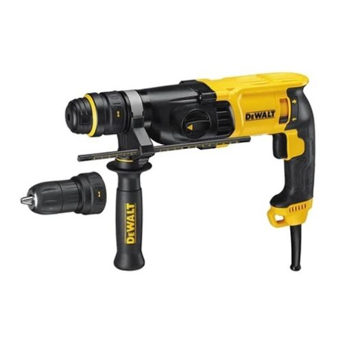 Perforateur burineur SDS Plus 800 W 3 modes 26 mm en coffret standard DEWALT D25134K-QS photo du produit