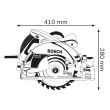 Scie circulaire 2200 W GKS 85 Professional D 235 mm BOSCH 060157A000 photo du produit Secondaire 1 S