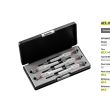 Coffret de 5 tournevis MICROTECH mixte Fente/Phillips FACOM AEF.J1 photo du produit Secondaire 1 S