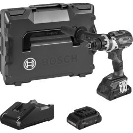 Perceuse-visseuse 18V Bosch GSR 18V-110 C PROFESSIONAL + 2 batteries + chargeur + coffret L-BOXX 136 - 06019G010B pas cher Principale M