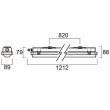 Réglettes étanche RESISTO IP66 840 QC 5000lm - SYLVANIA - 0010215 pas cher Secondaire 1 S