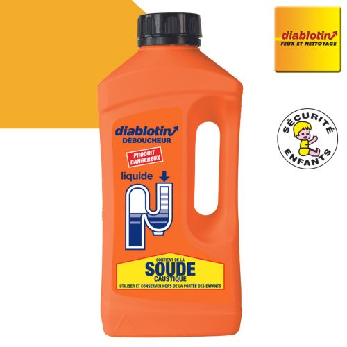 Déboucheur liquide 1 l DIABLOTIN DEBU7 photo du produit Secondaire 1 L