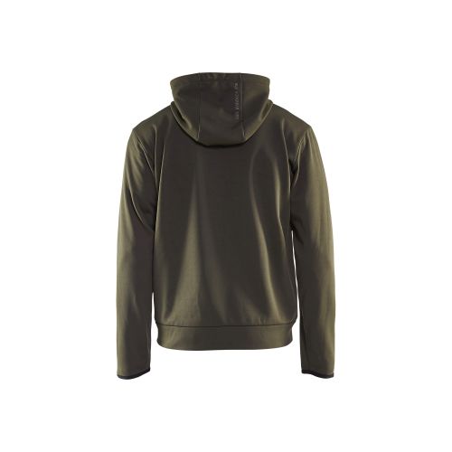 Sweat zipp&eacute; &agrave; capuche vert kaki/noir TXS BL&Aring;KL&Auml;DER 336325264599XS photo du produit Secondaire 1 L