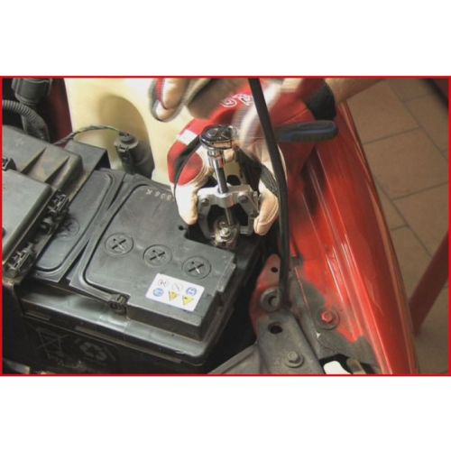 Extracteur à 2 griffes pour cosses de batterie 1 t M8x85 mm KS TOOLS 620.3101 photo du produit Secondaire 3 L
