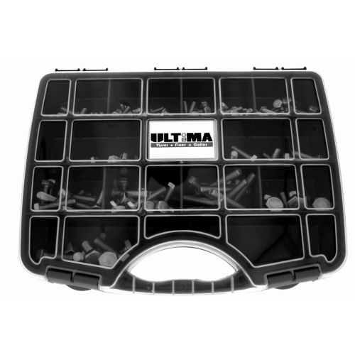 Vis à métaux tête héxagonale inox A2 DIN 933 coffret de 170 - ULTIMA - COF811 pas cher