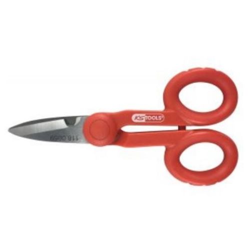 Ciseau d'électricien avec encoche dénude-câbles KS TOOLS 118.0059 photo du produit
