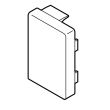 Embout LE-E 60 x 40 x 2 mm blanc OBO BETTERMANN 6130613 photo du produit