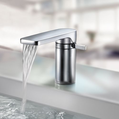 Mitigeur de lavabo avec bec cascade AROLA chromé 2601 - RAMON SOLER - 226428 pas cher Secondaire 2 L