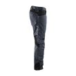Pantalon artisan sans poches flottantes gris clair/noir T38 BLÅKLÄDER 155618609499C44 photo du produit Secondaire 3 S