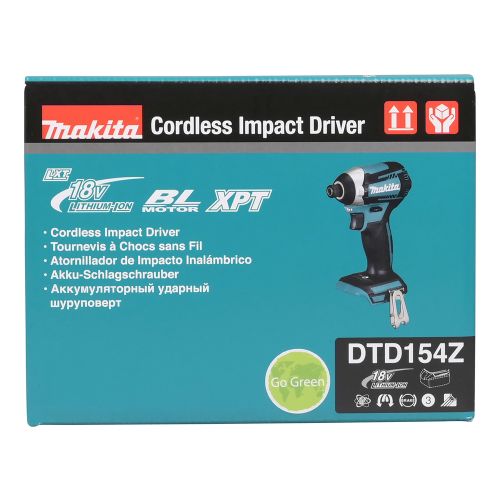 Visseuse à chocs LXT 18 V 175 Nm (sans batterie ni chargeur) MAKITA DTD154Z photo du produit Secondaire 2 L