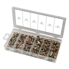 Assortiment d'inserts taraud&eacute;s KS Tools en acier 150 pi&egrave;ces - 970.0610 photo du produit Principale M